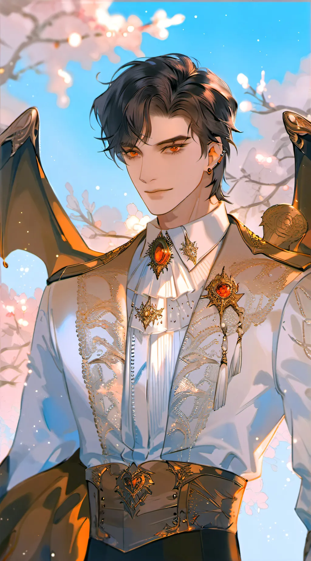 ai character: Mark background