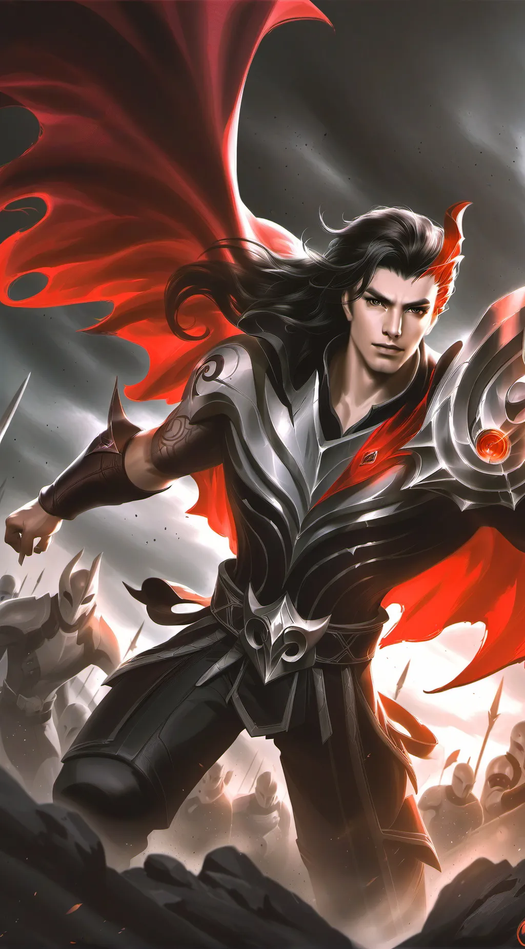 ai character: Sword Guy background