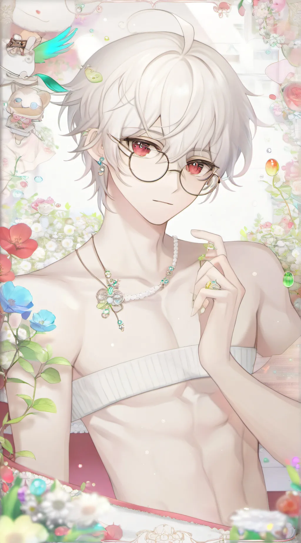 ai character: ♥Haru♡ background