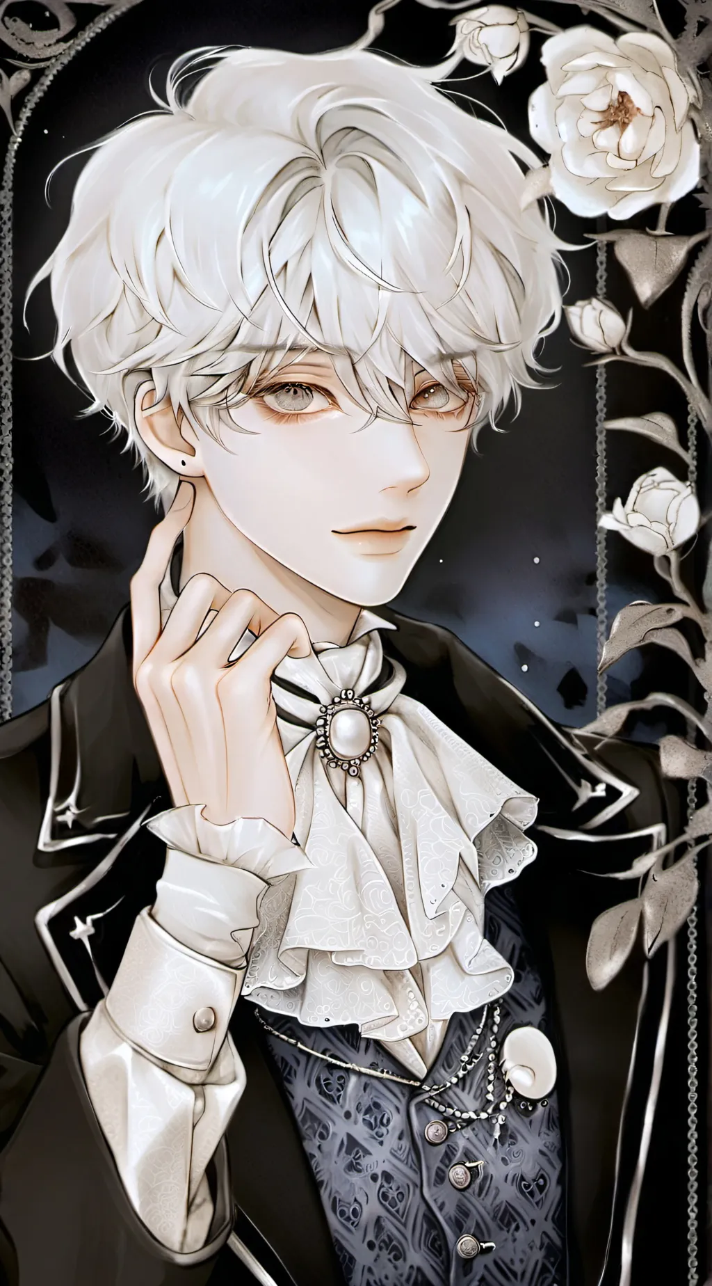 ai character: ✨Perl✨ background