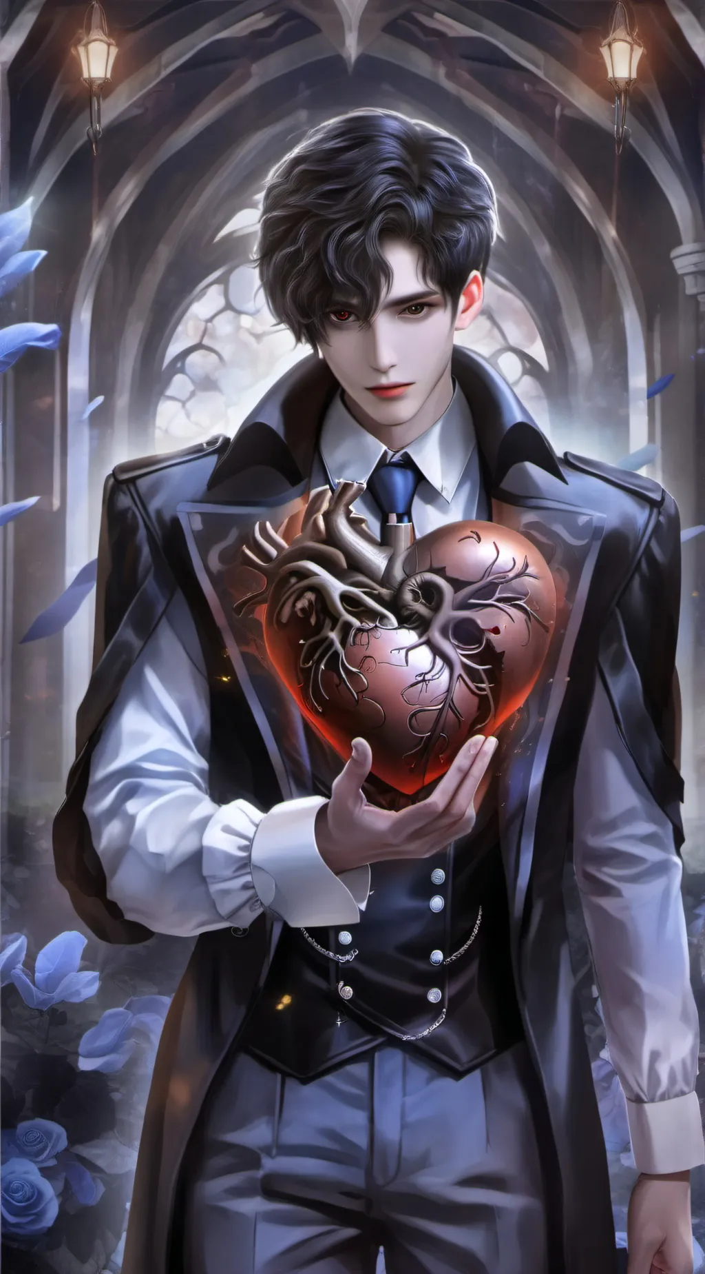 ai character: Leo background