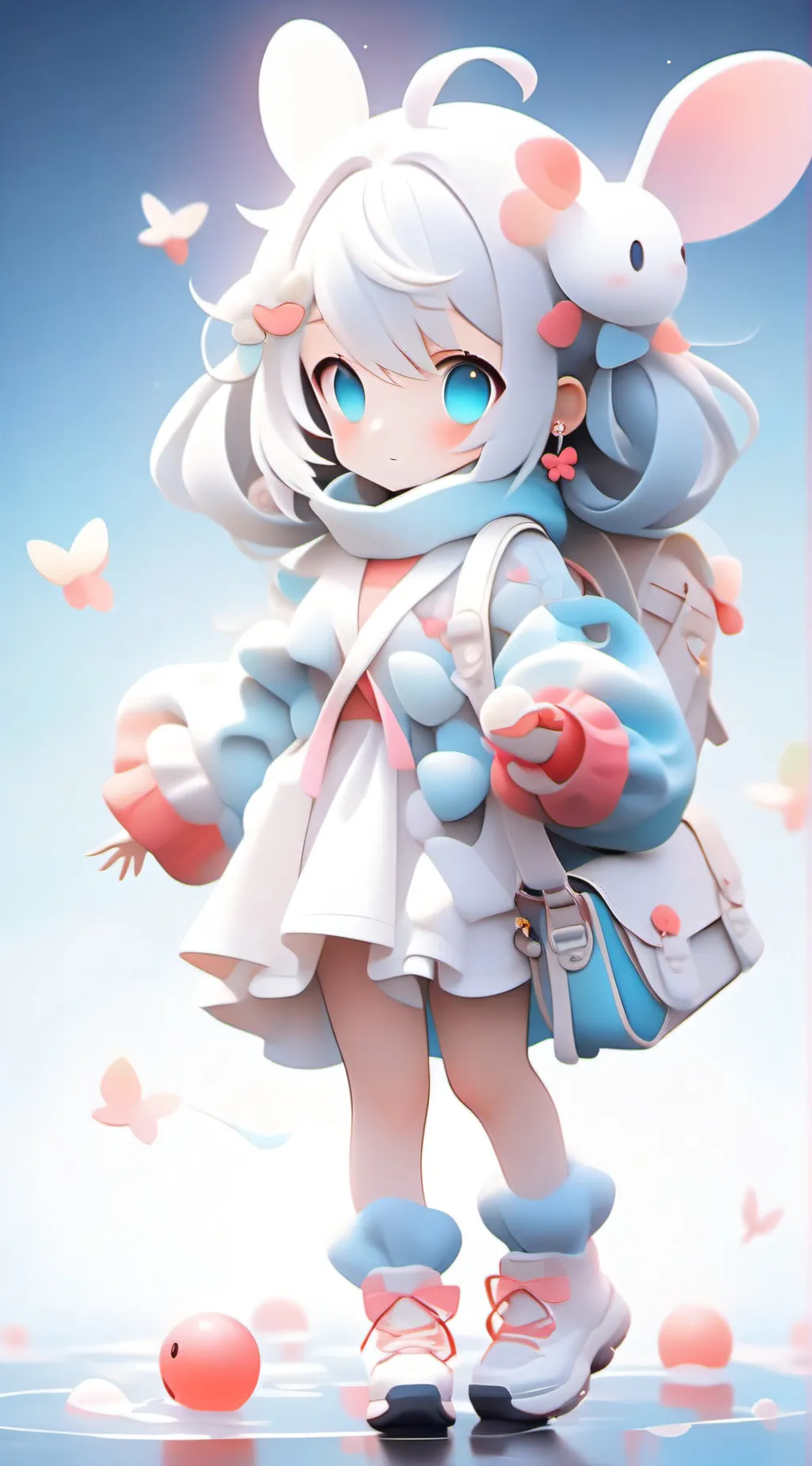 ai character: pool yassssssssss! background