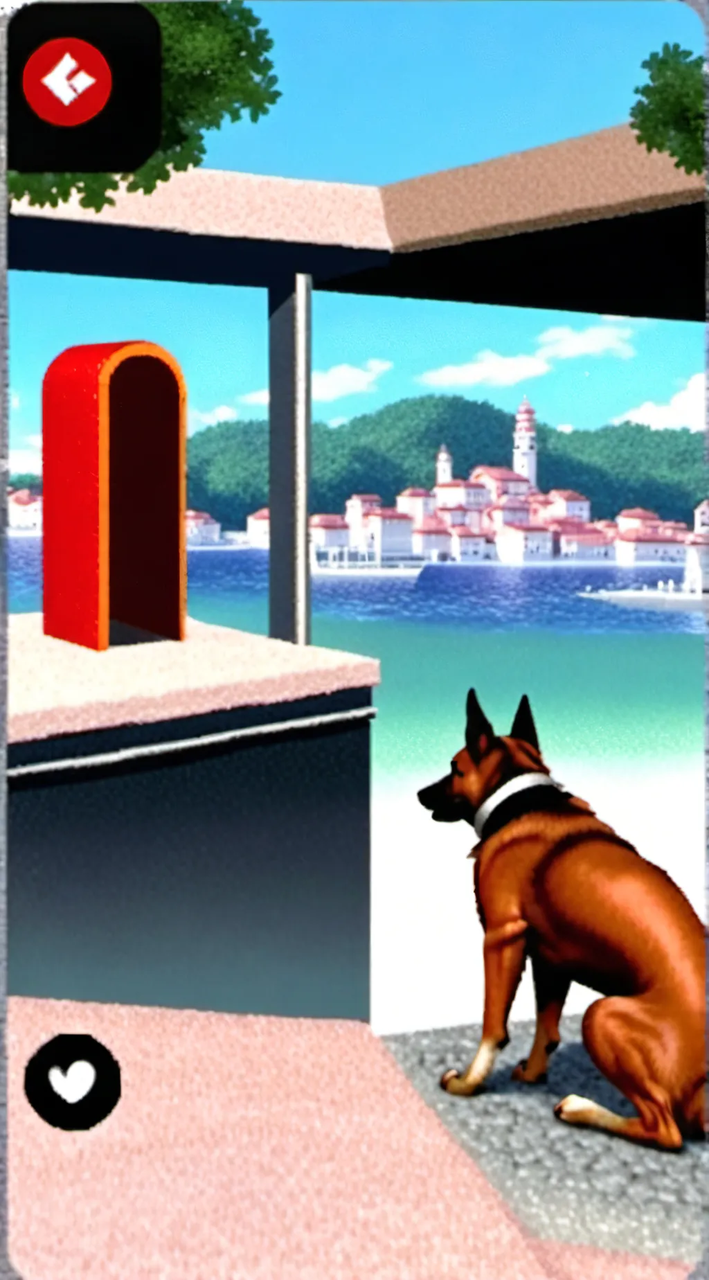 ai character: Doggy background