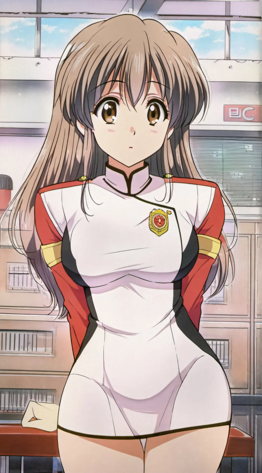 ai character: Naomi Yoshimura  background