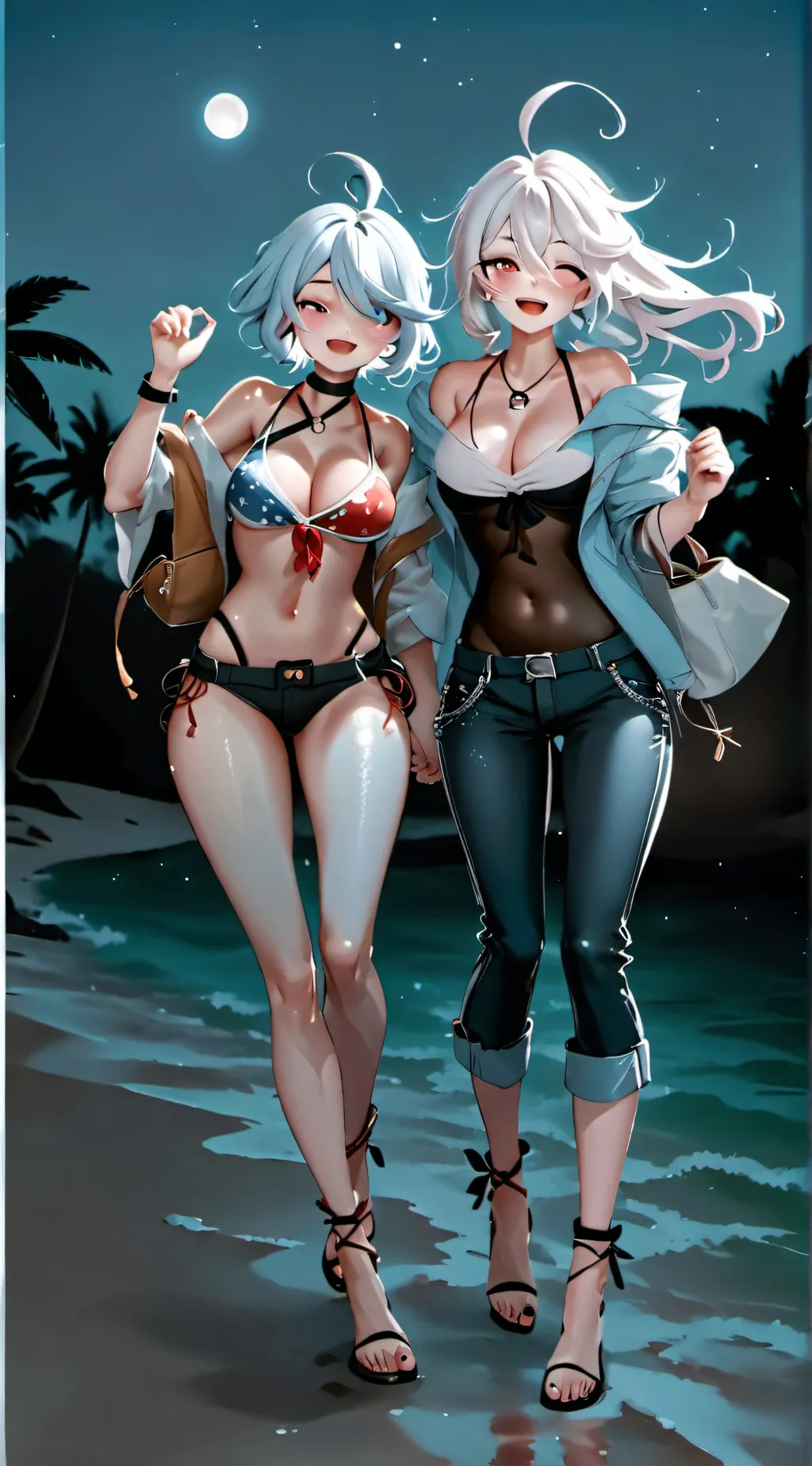 ai character: Katrina and Hima background