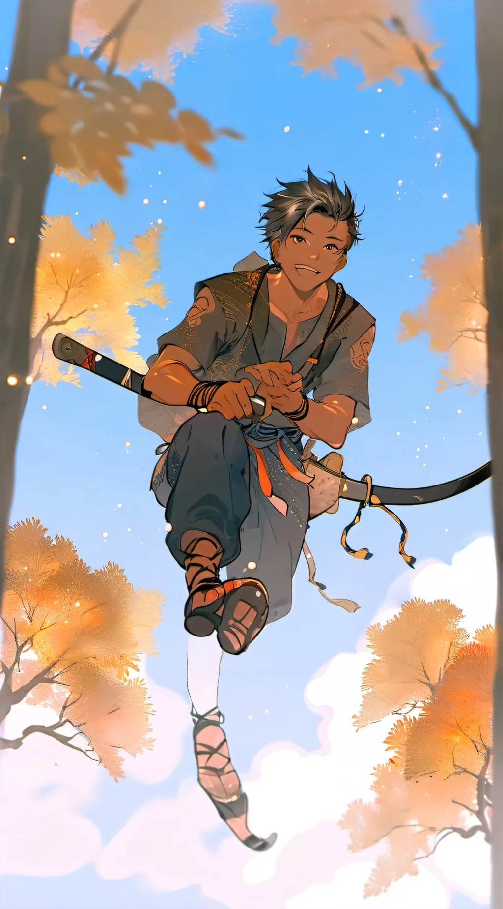 ai character: Kenji background