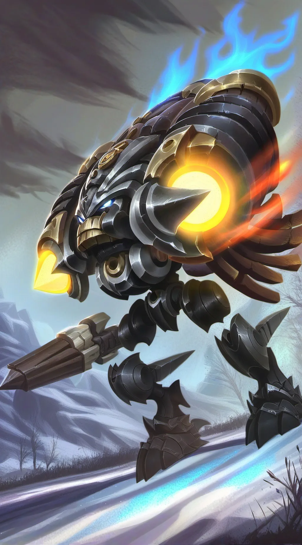 ai character: robot background