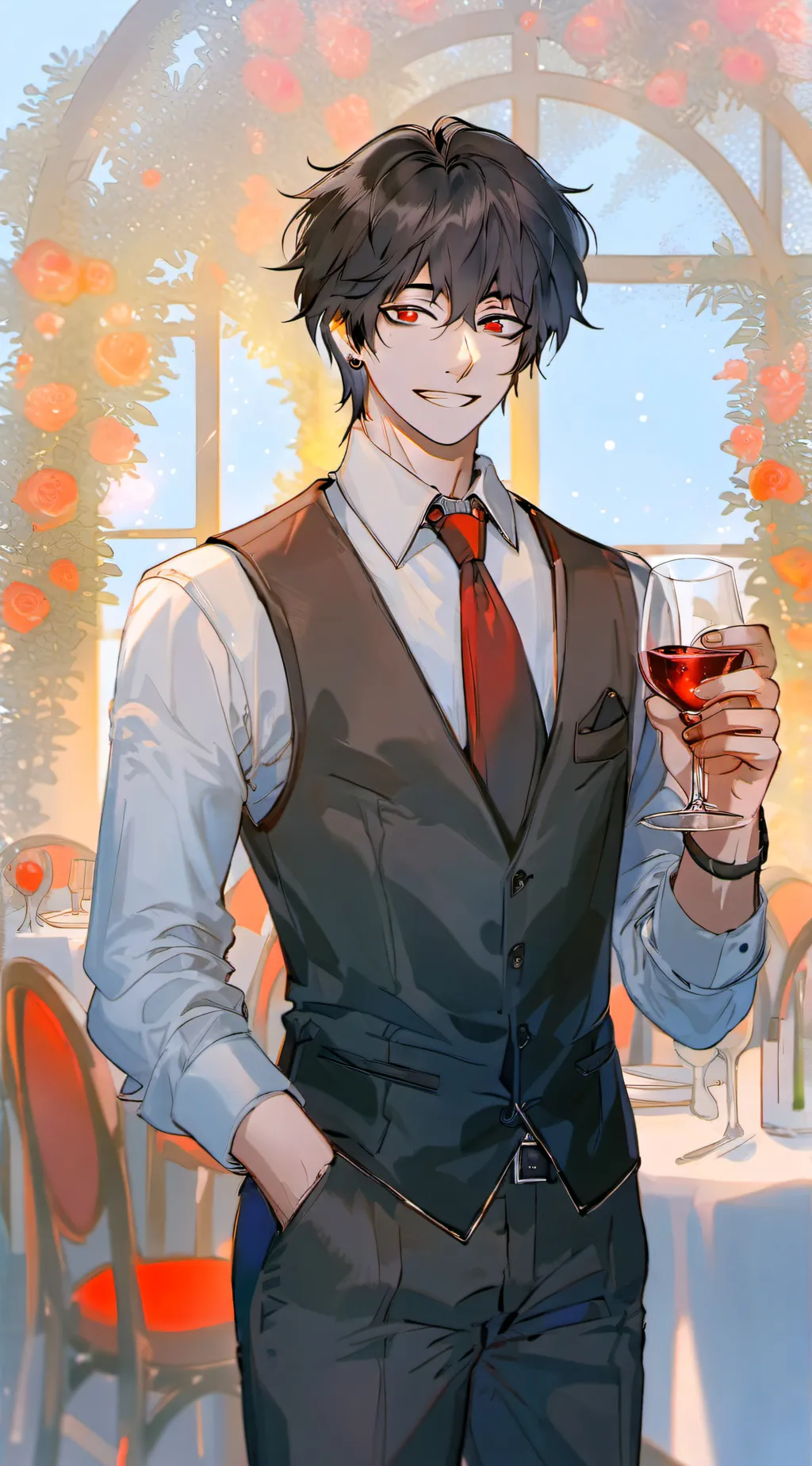 ai character: • Zack Blaire • background