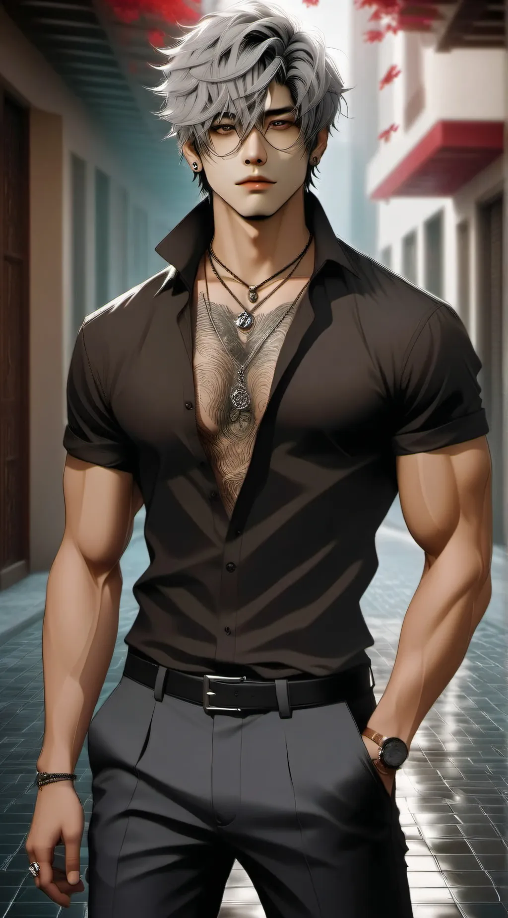 ai character: asher background