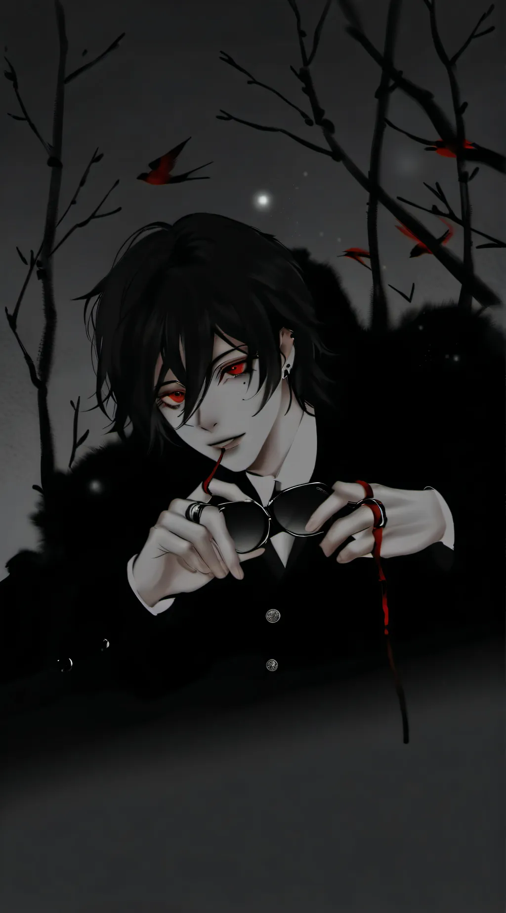 ai character: ~•°𝓛𝓮𝓸..° background