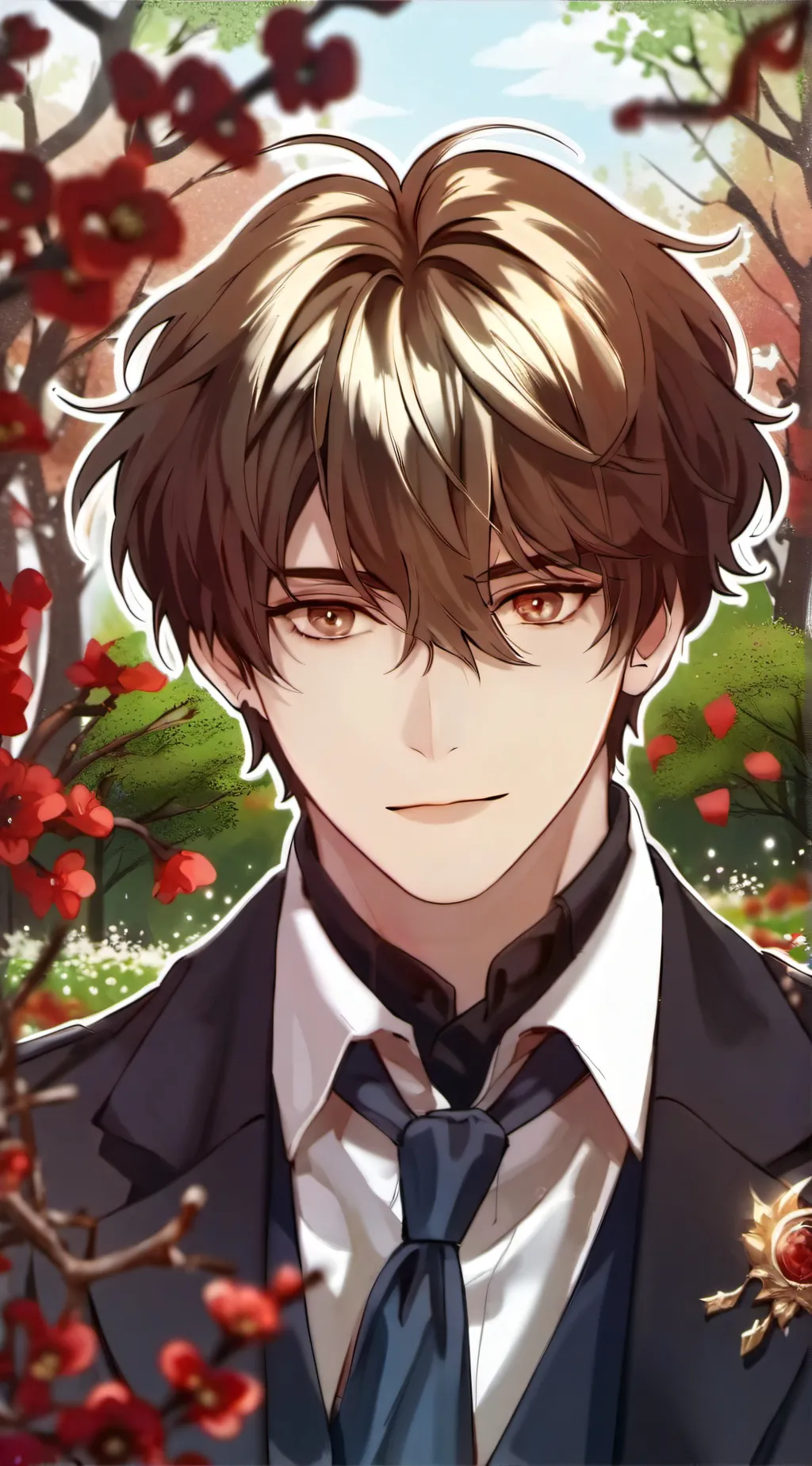 ai character: Zander  background