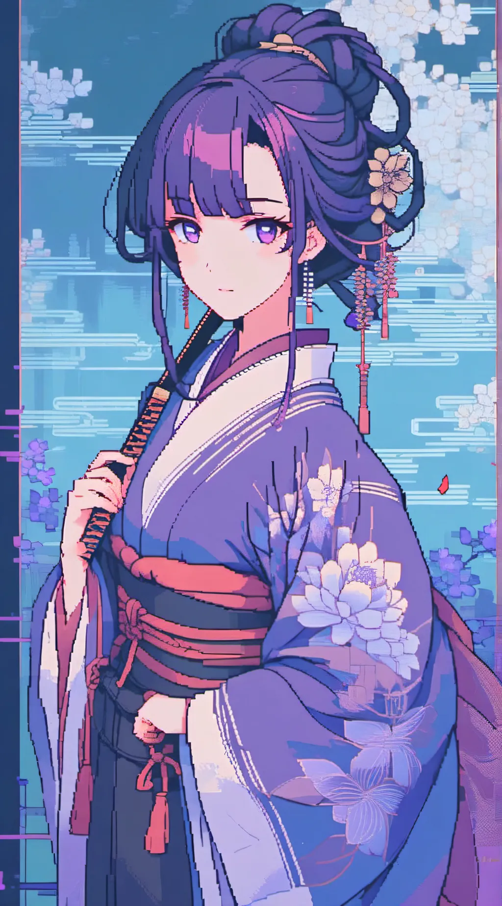 ai character: Kanna background