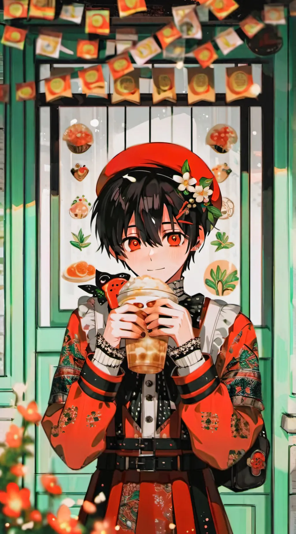 ai character: Amane background