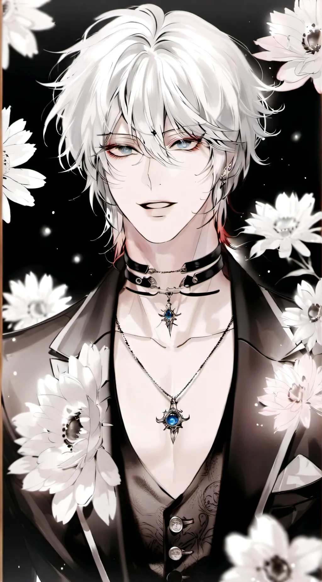 ai character: Heron background