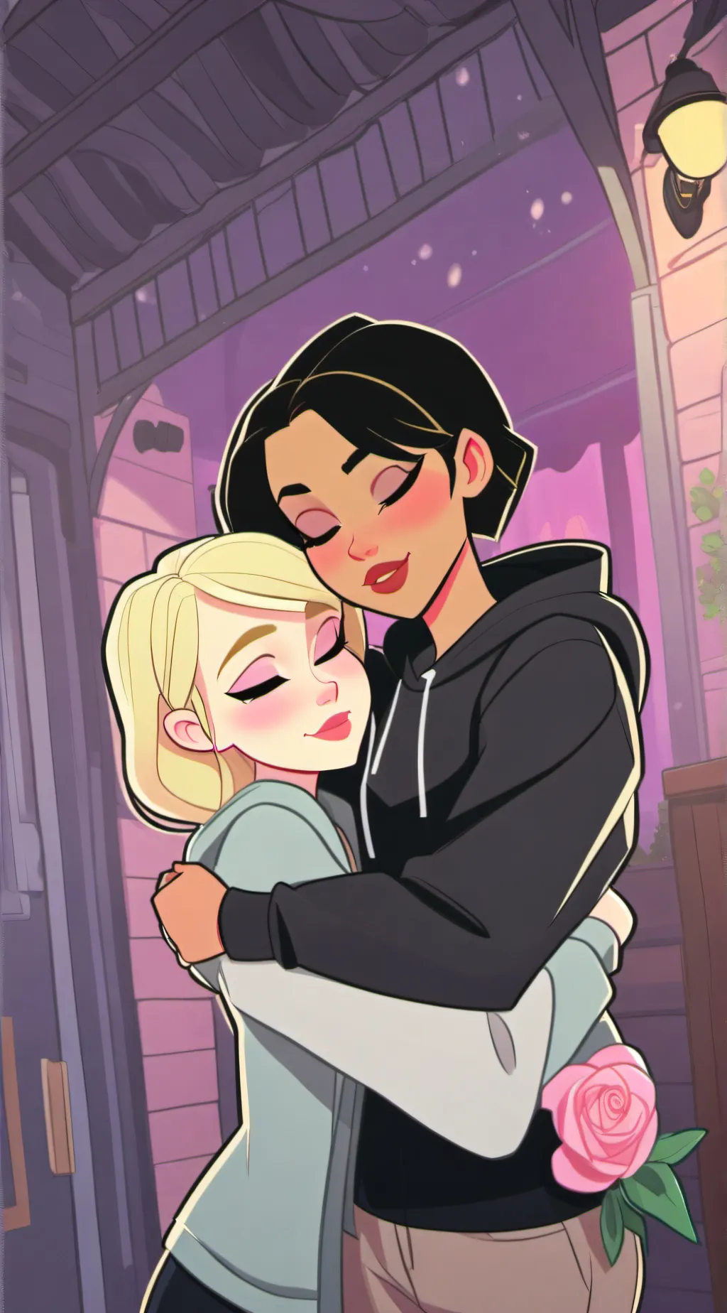 ai character: Couple background