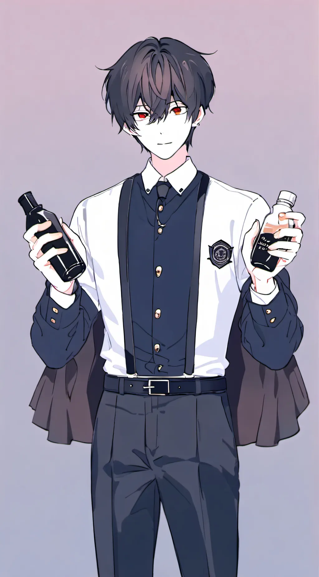 ai character: Theo background