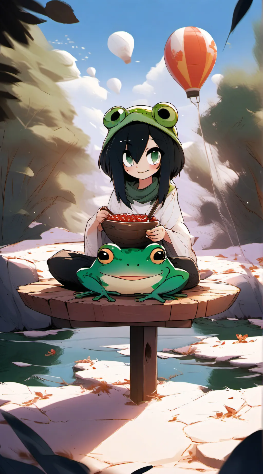 ai character: Mha background