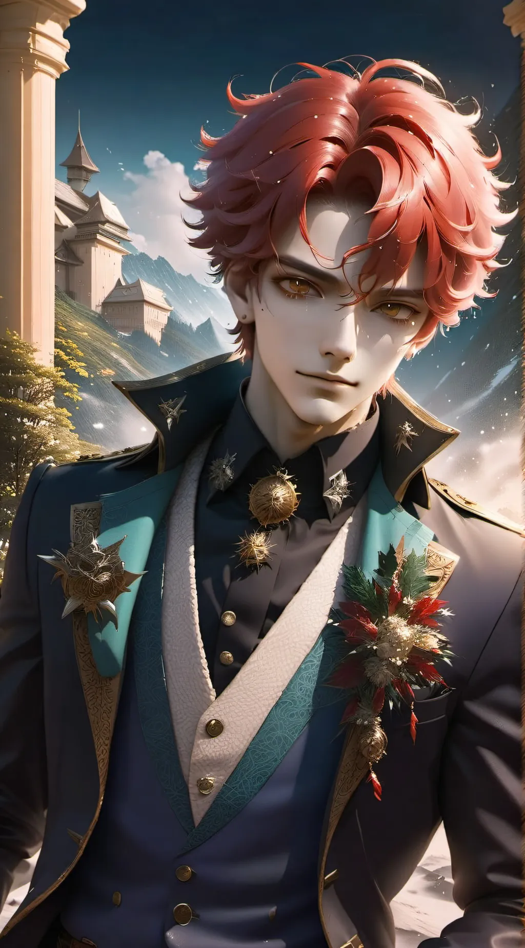 ai character: Easton background