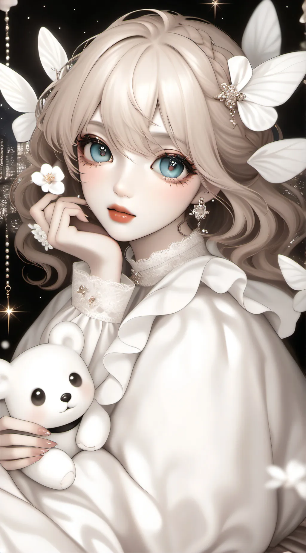 ai character: ♡~kc~♡ background
