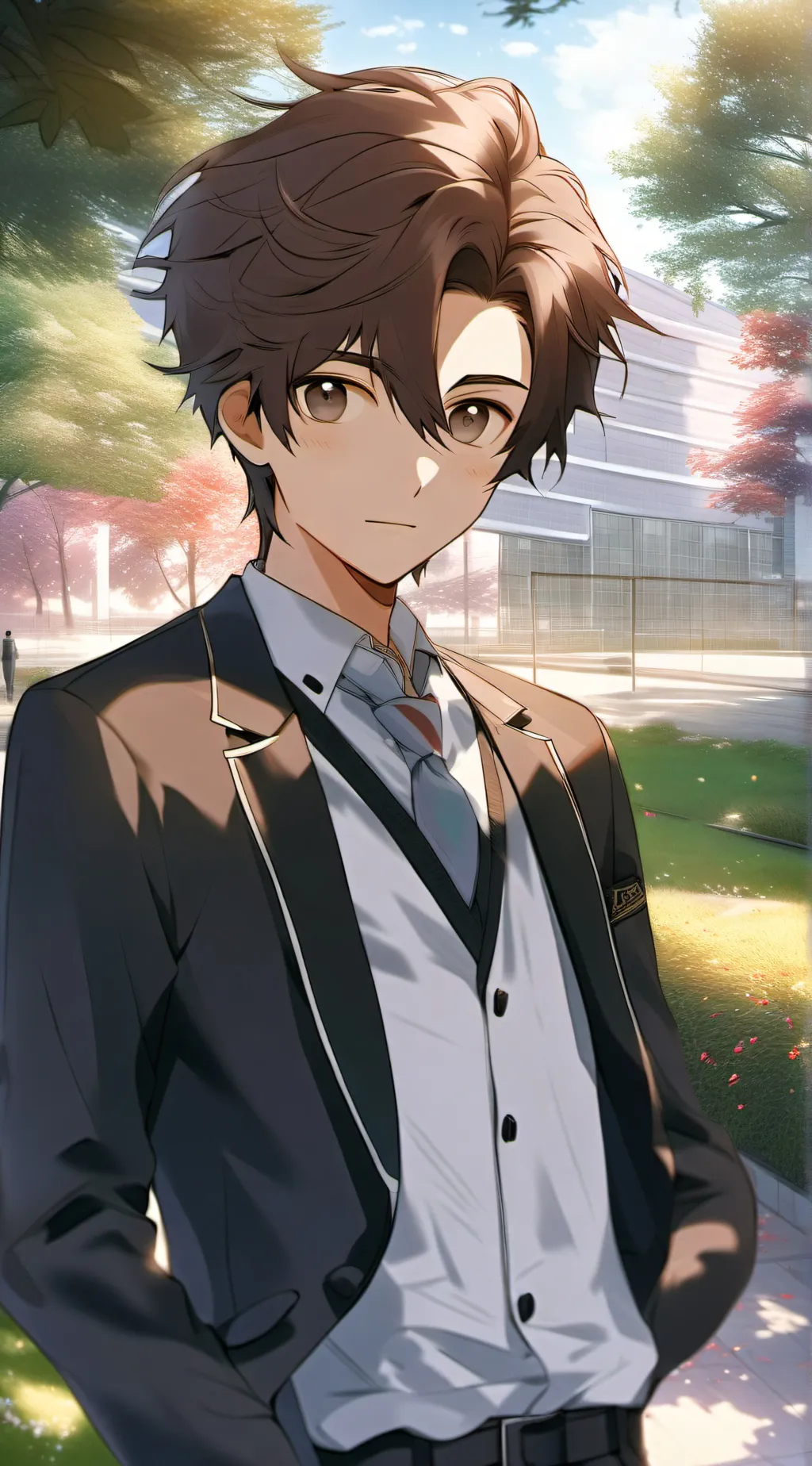 ai character: Victor Venchesta  background