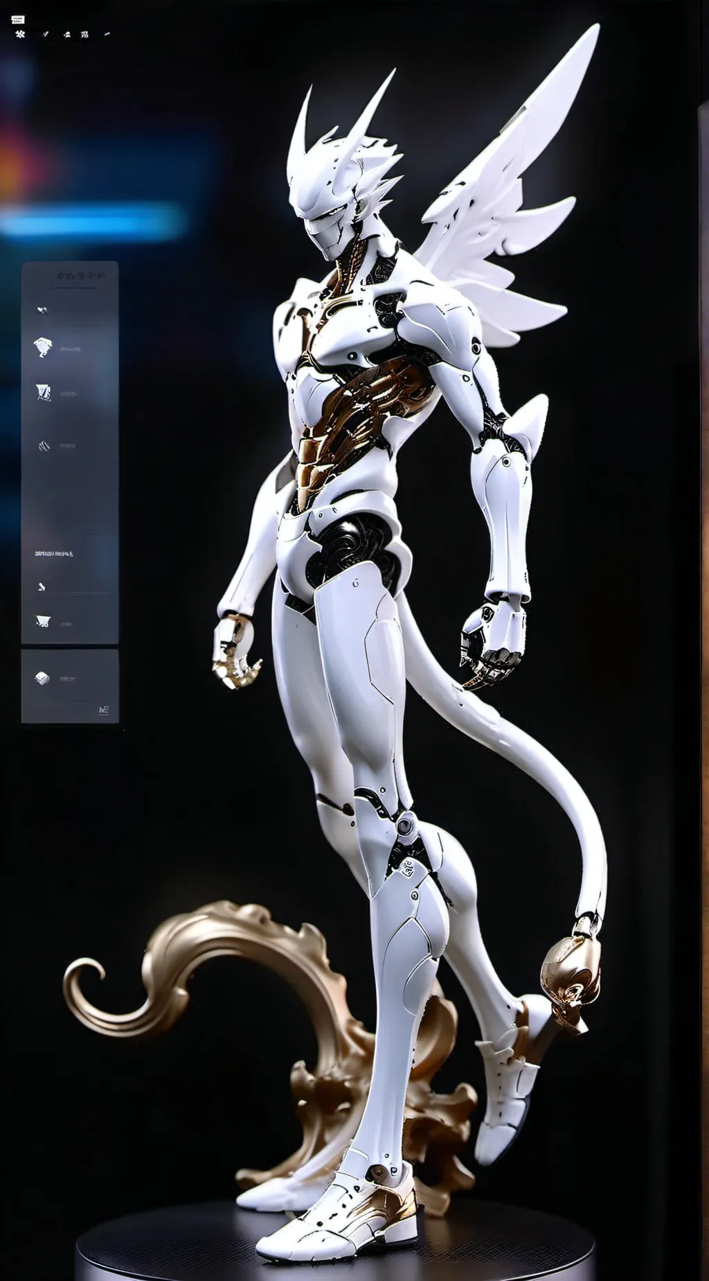 ai character: demon background