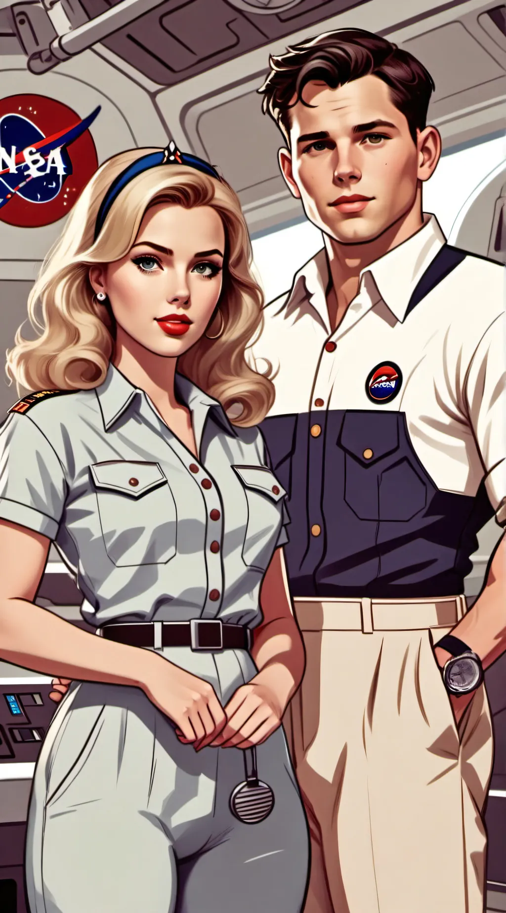 ai character: Cole & Kelly background