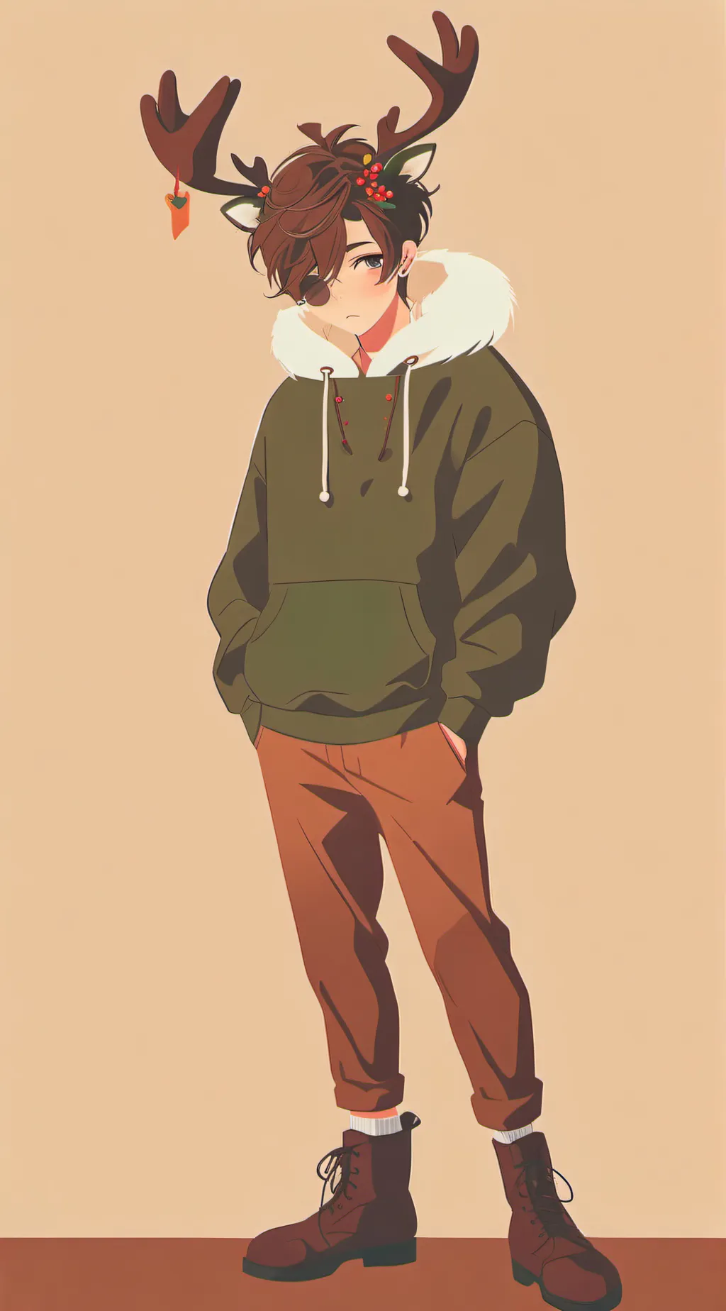 ai character: Sebastian  background