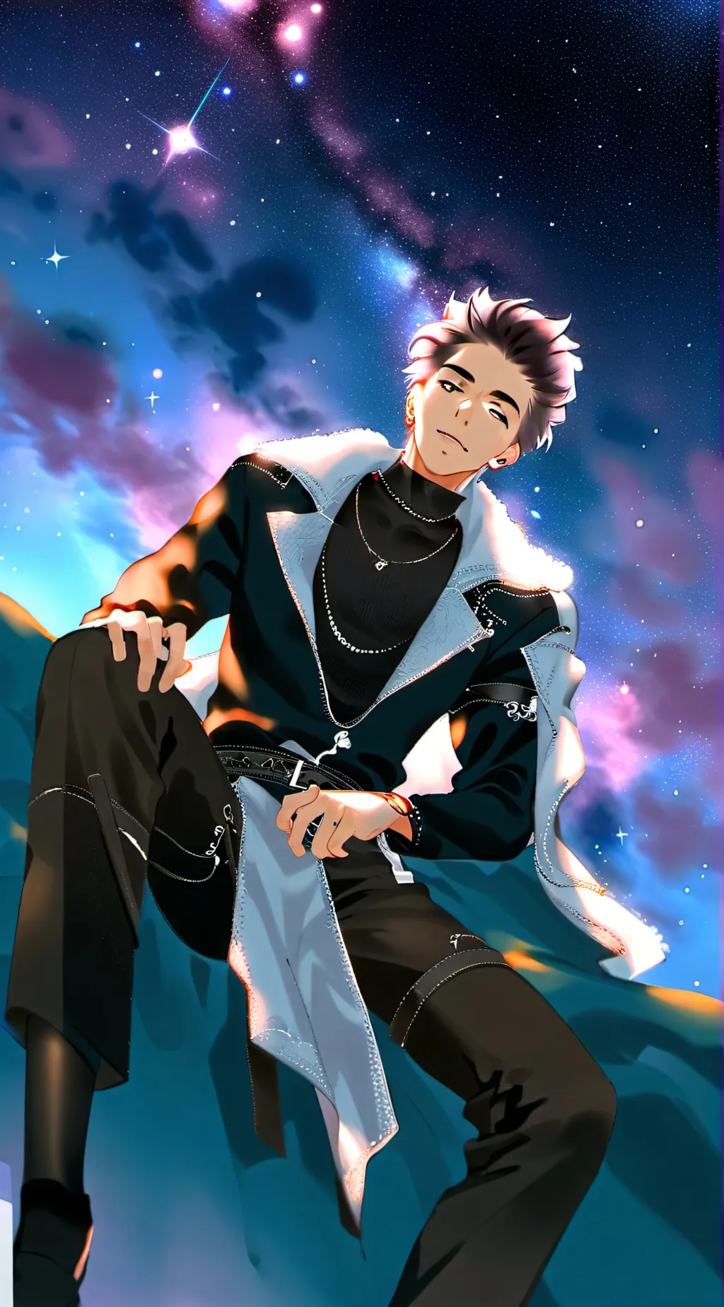 ai character: Steven. background