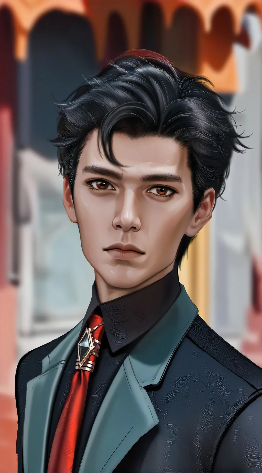 ai character: Mattheo Riddle background