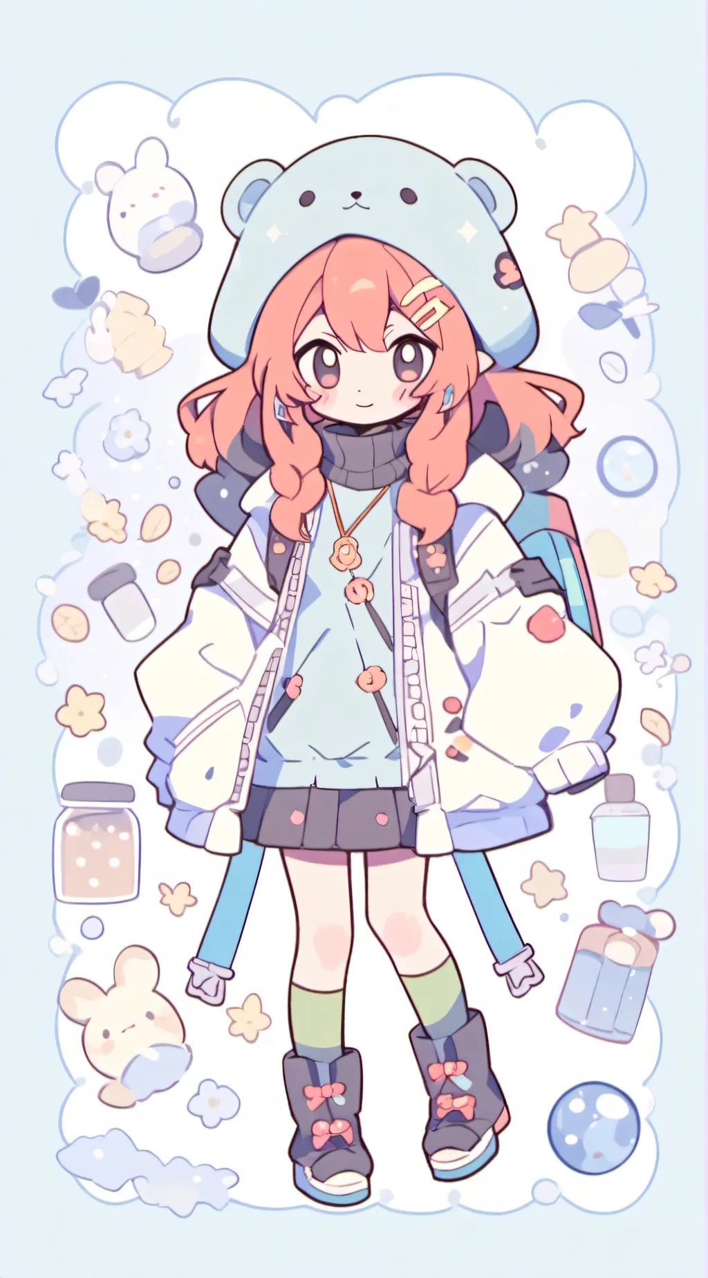 ai character: Marci background