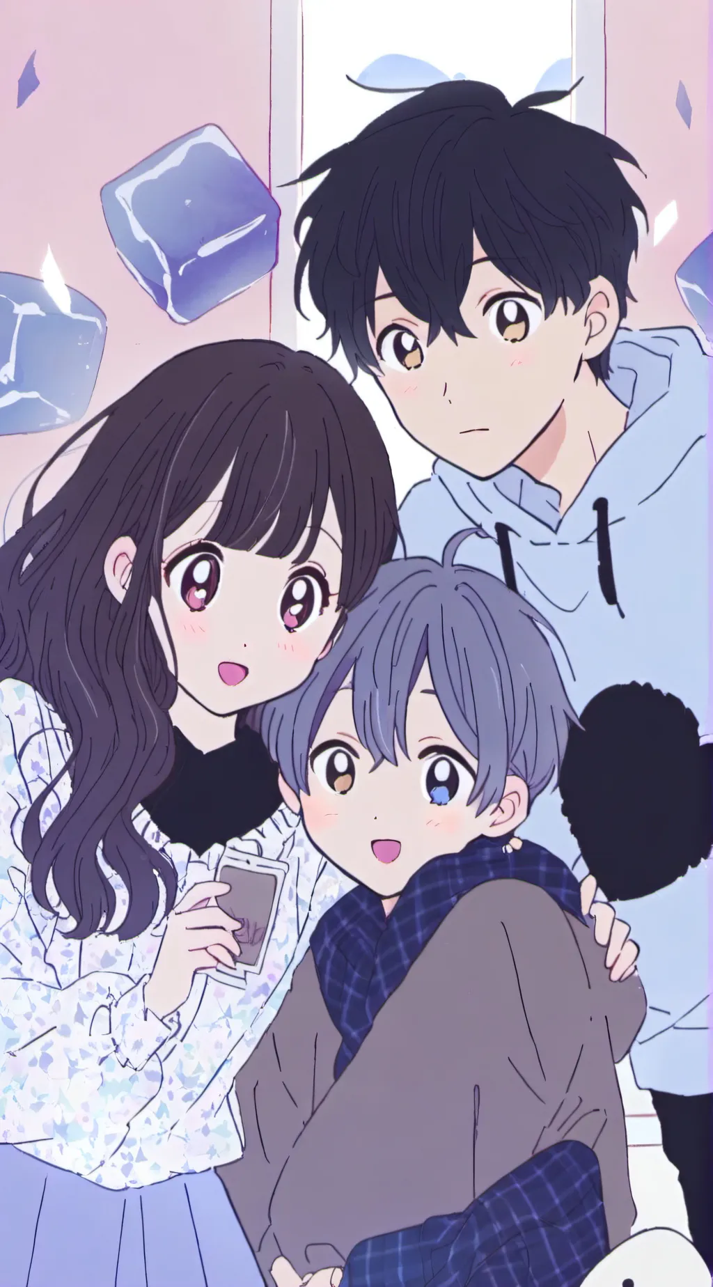 ai character: Max leah mia caleb background