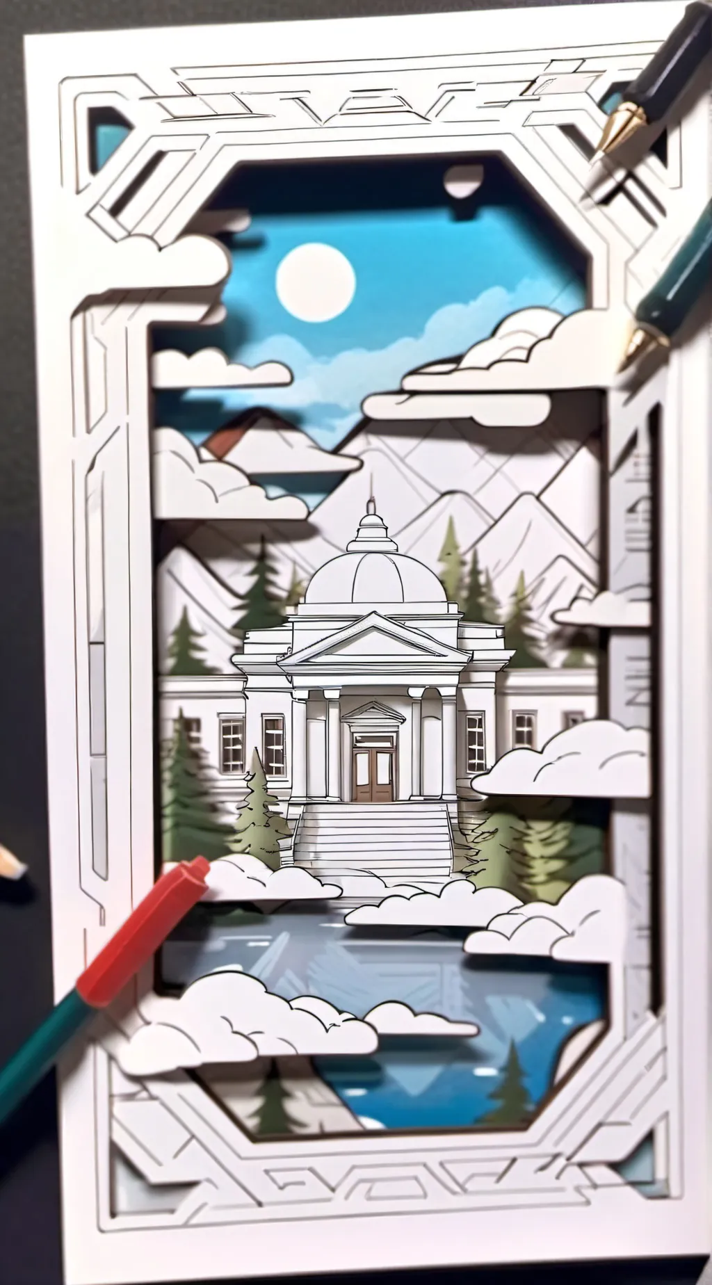 ai character: FPE SCHOOL background