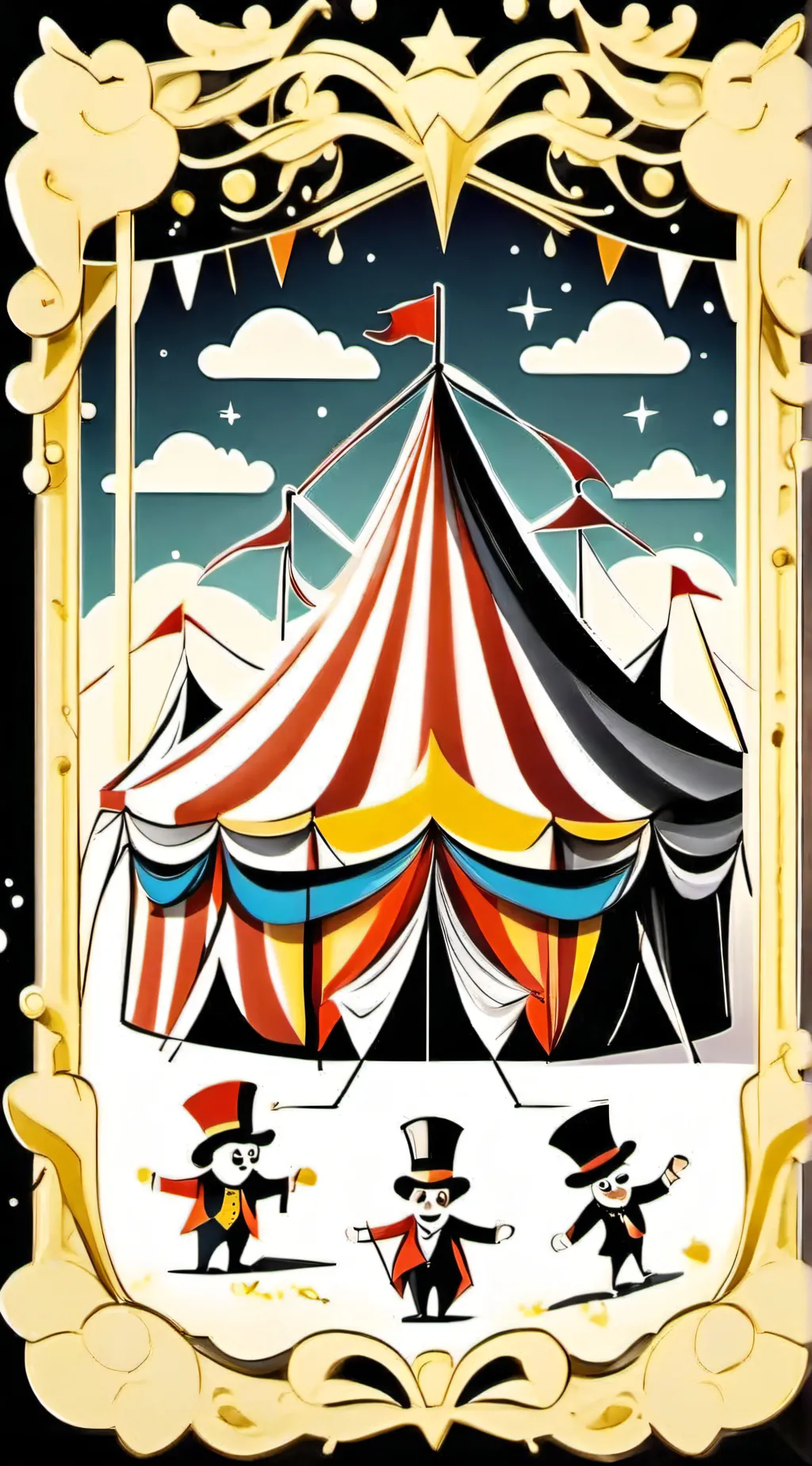 ai character: Tadc but gen alpha background