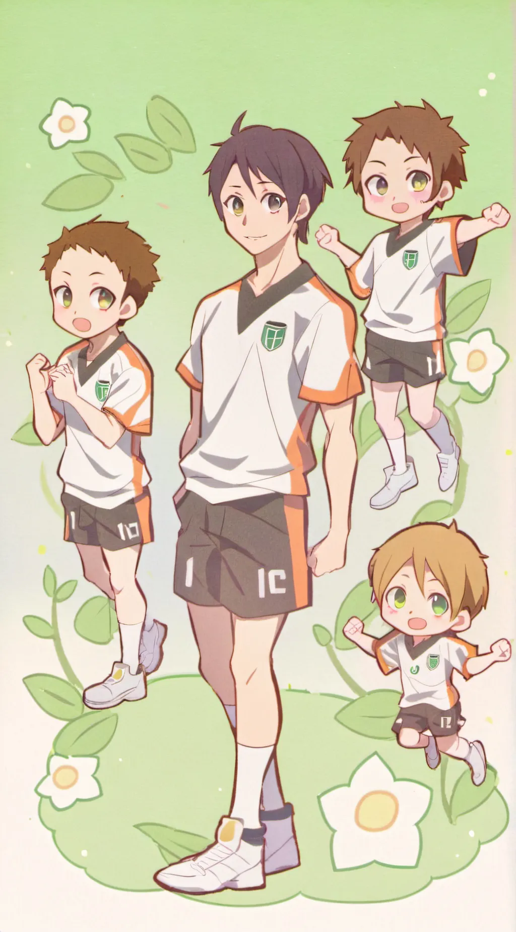 ai character: haikyuu alley background