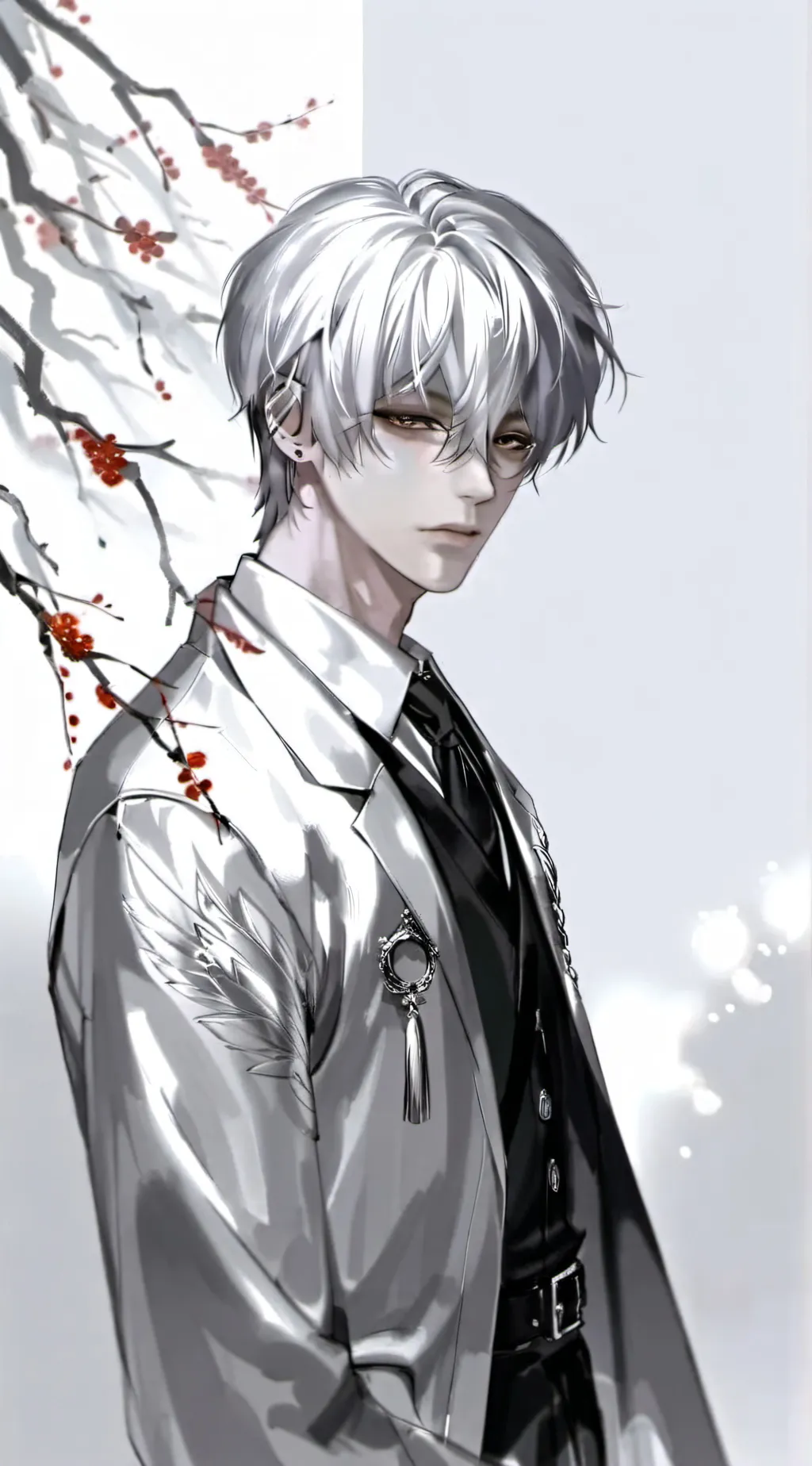 ai character: 言辭 background