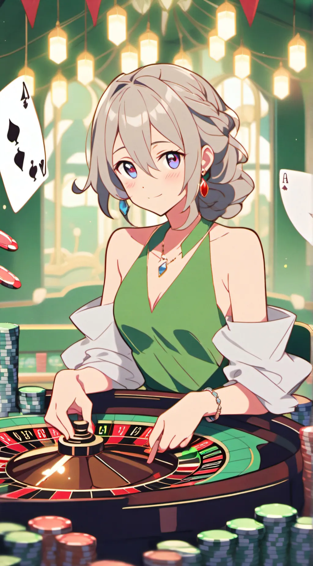 ai character: Miss Baker background