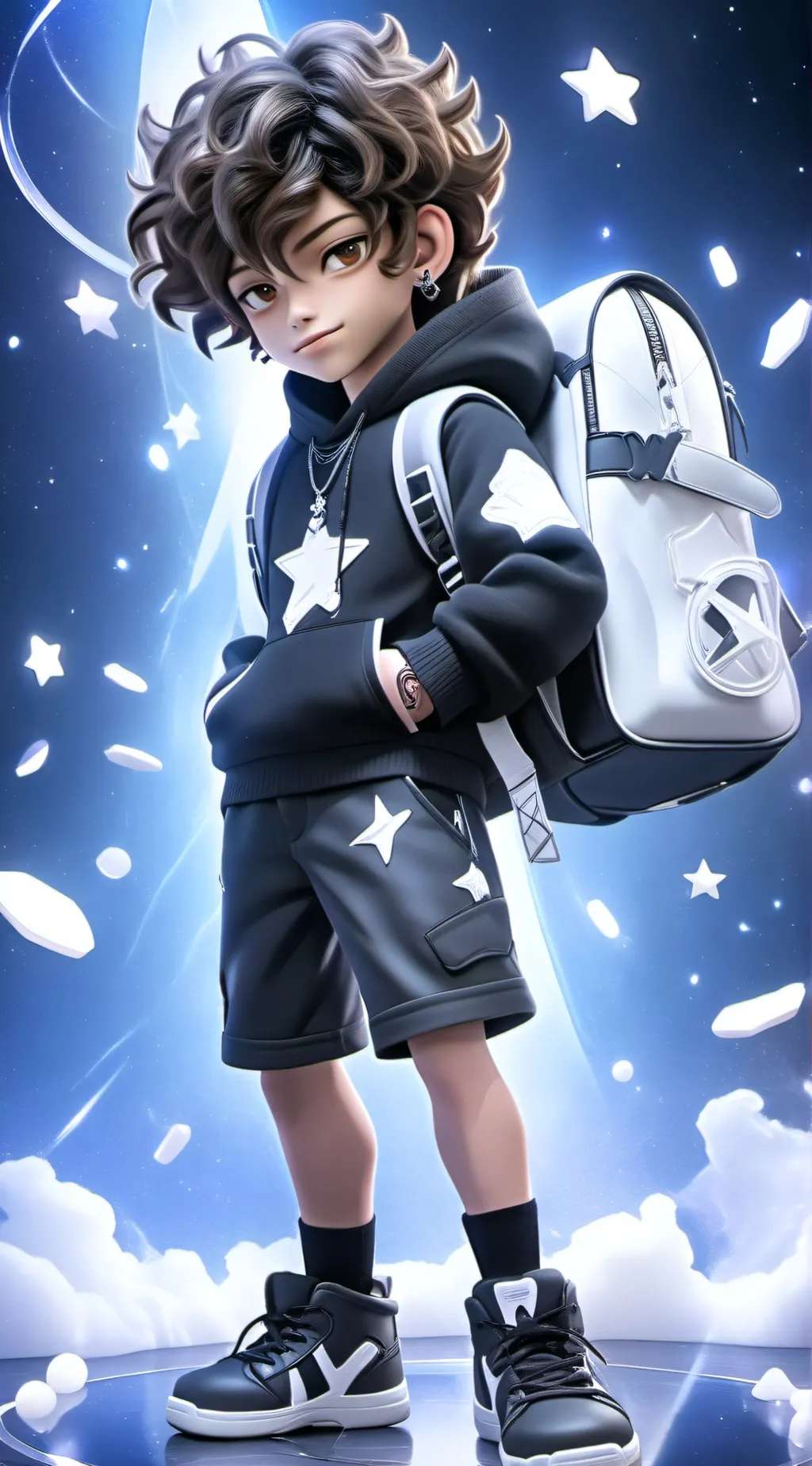 ai character: Brayden  background