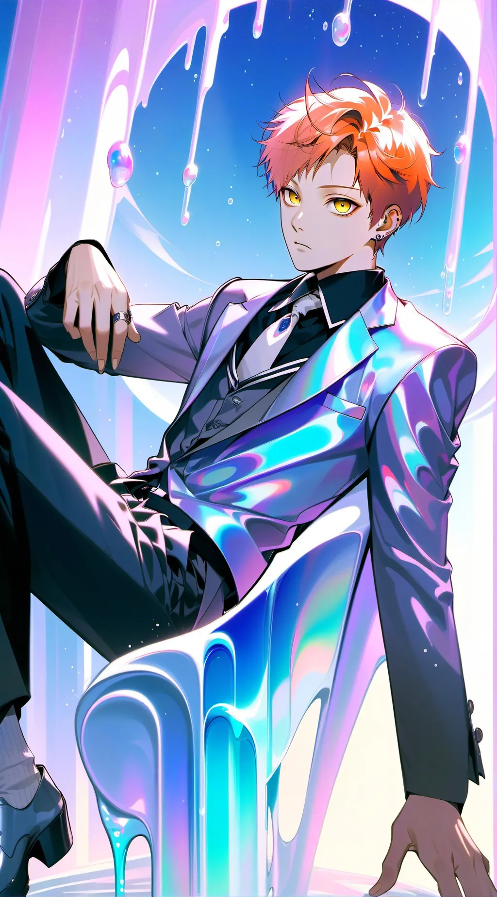 ai character: K-idol Kae background