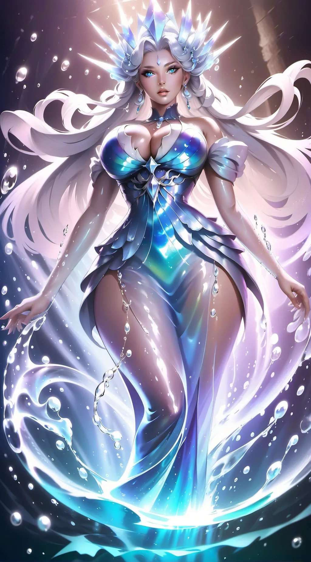 ai character: Kami Mizu background