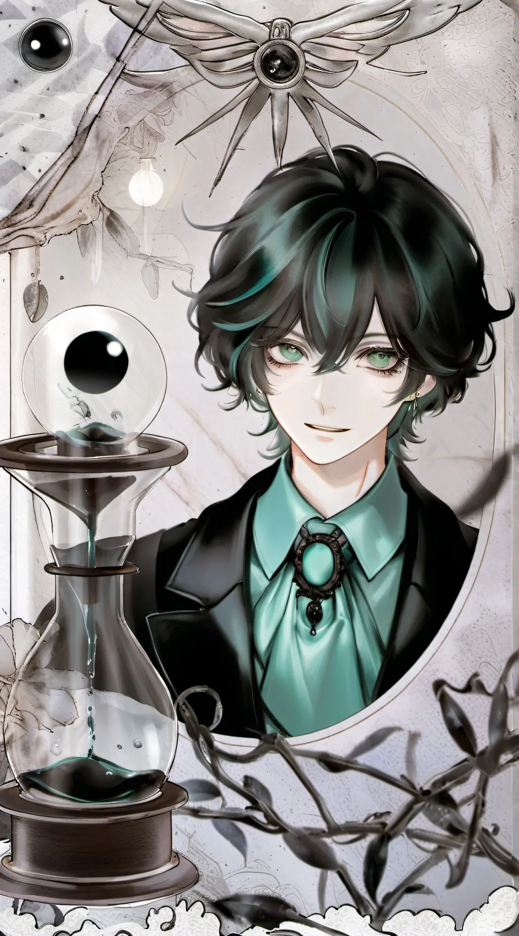 ai character: Lucien background