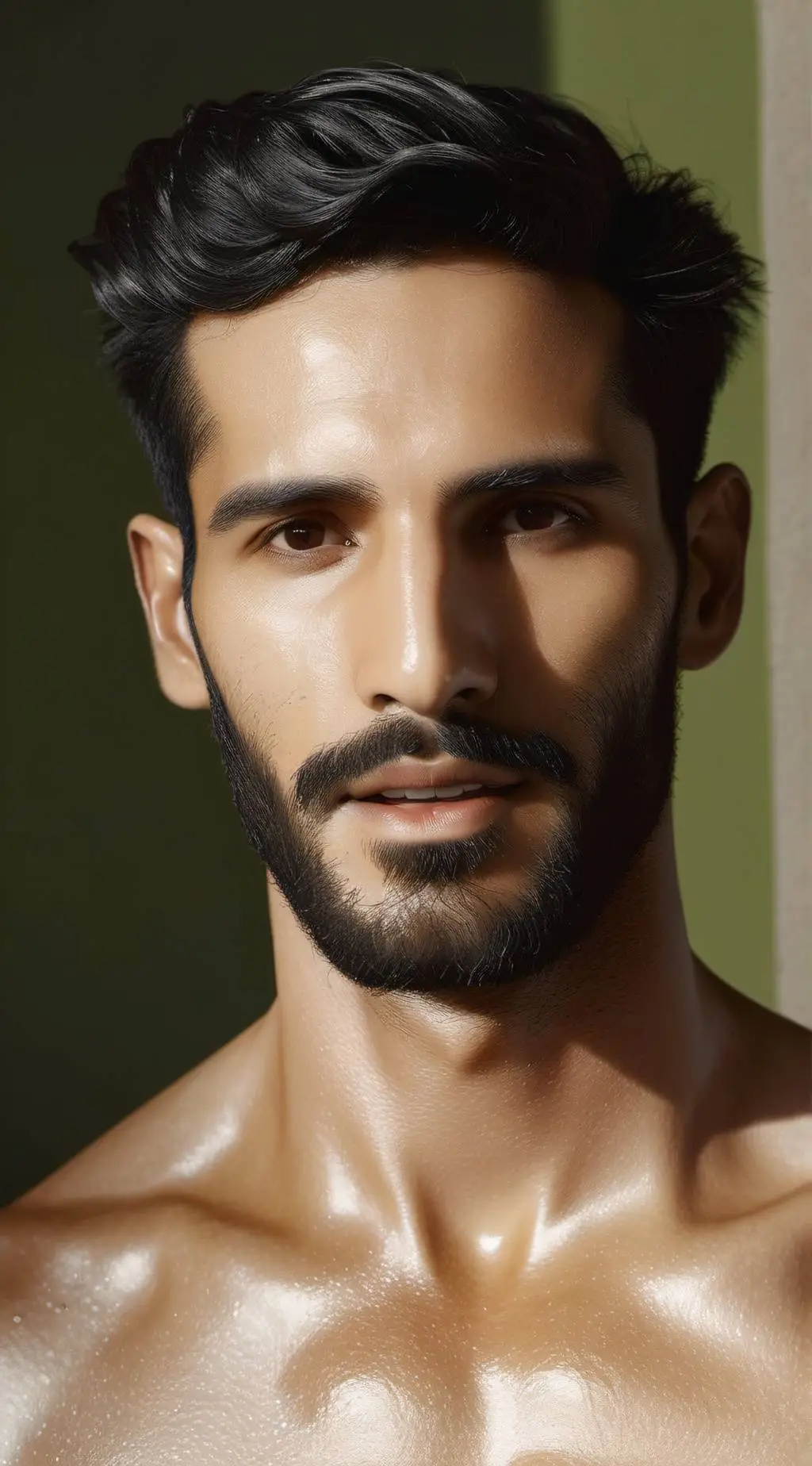 ai character: man background