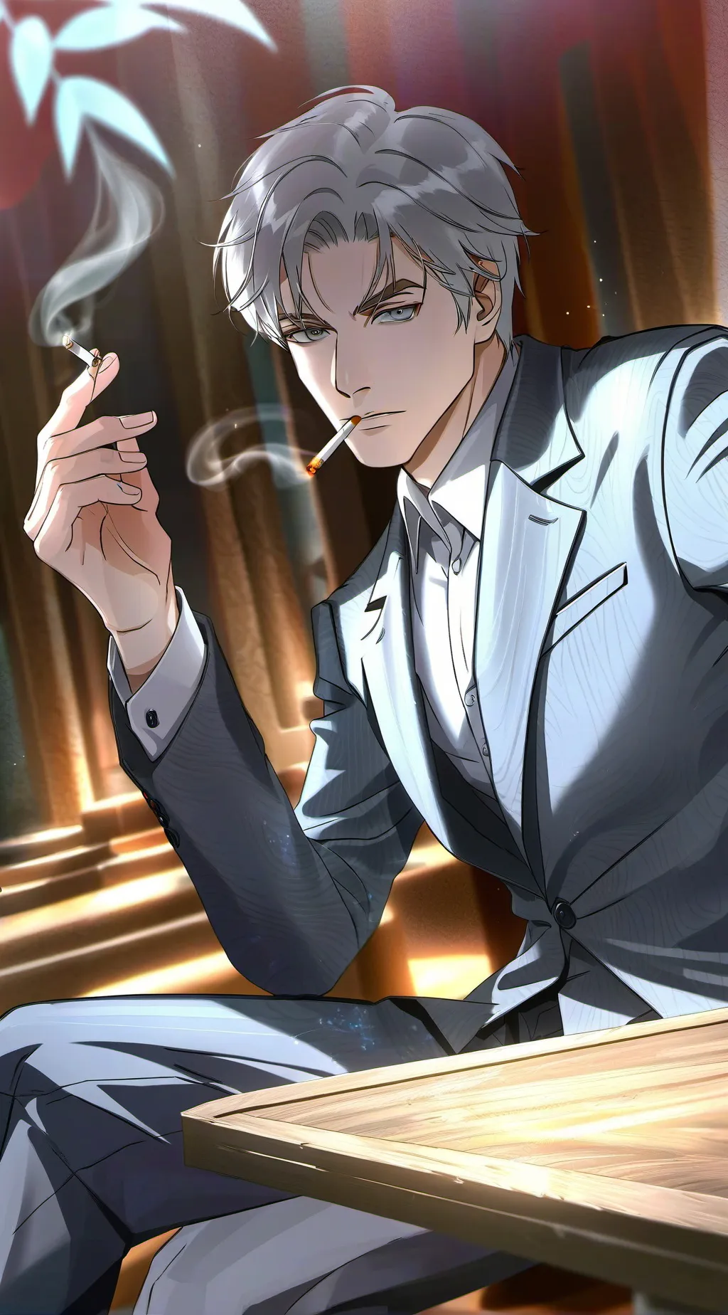 ai character: Hayden  background