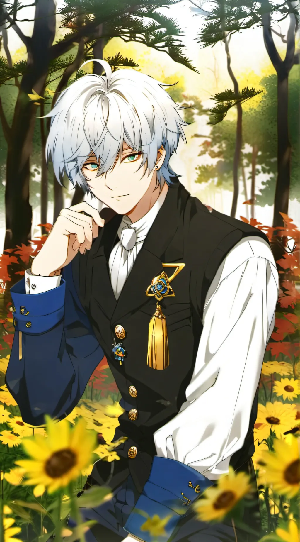 ai character: Reincarnated background