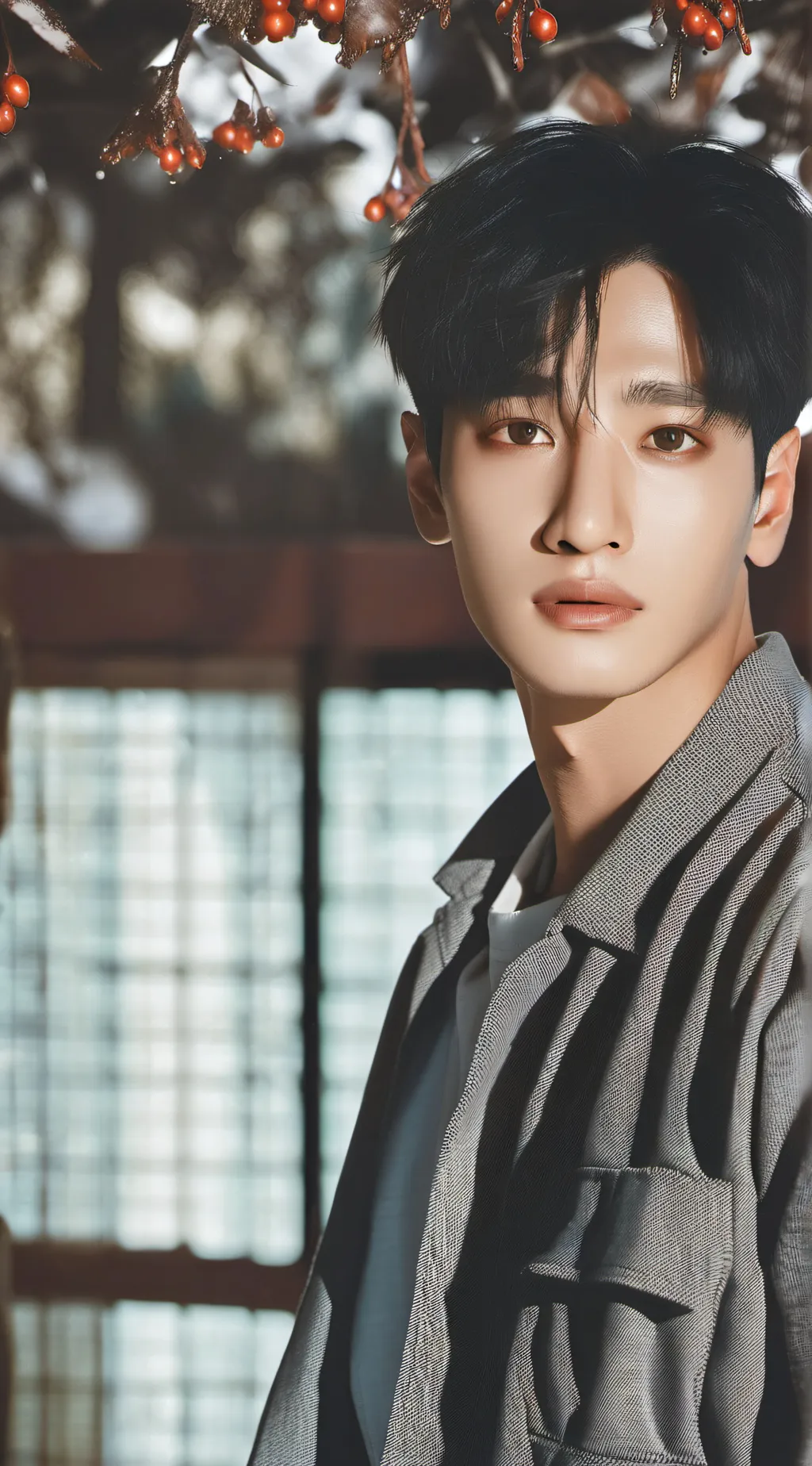 ai character: Bang chan background