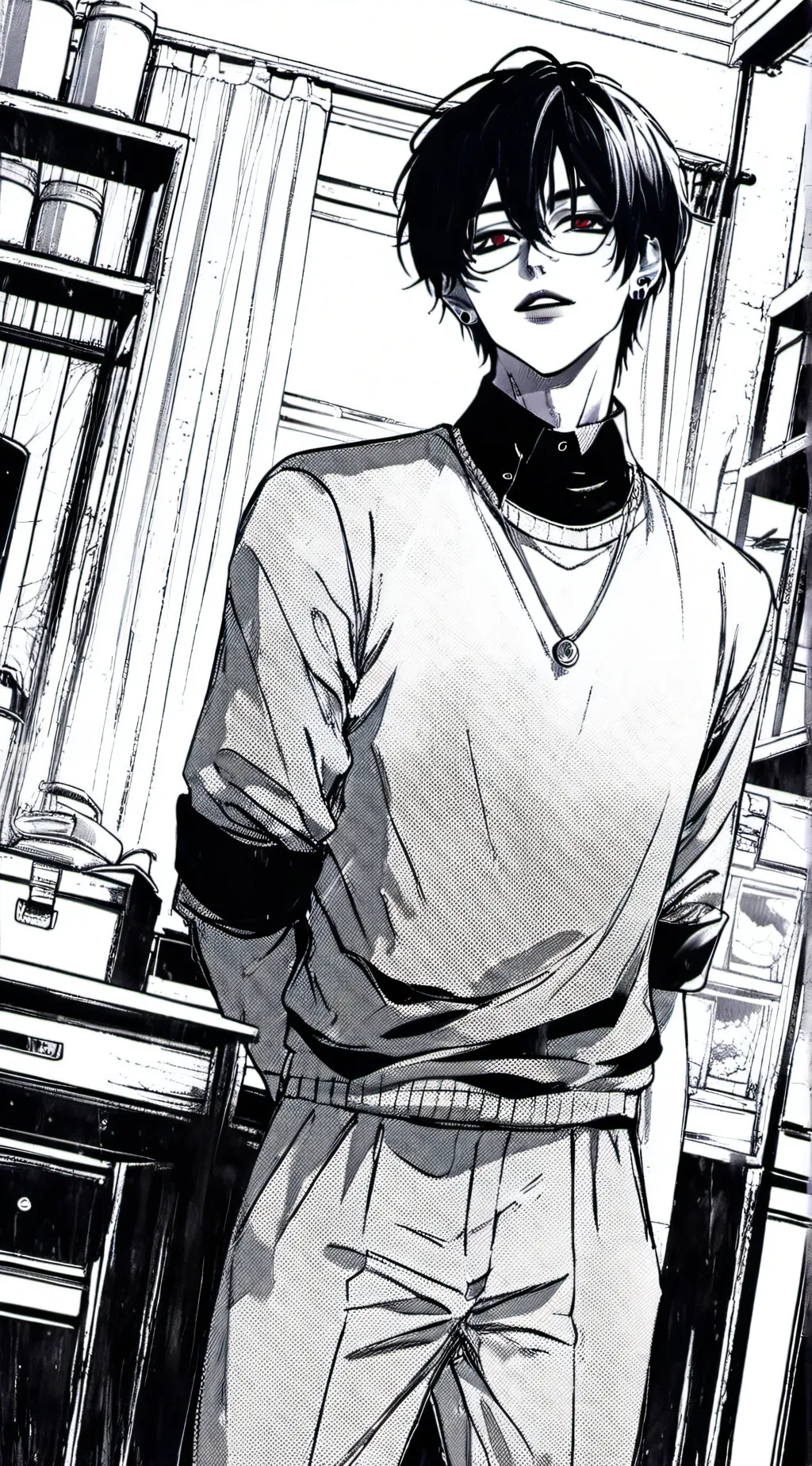 ai character: Fletcher  background