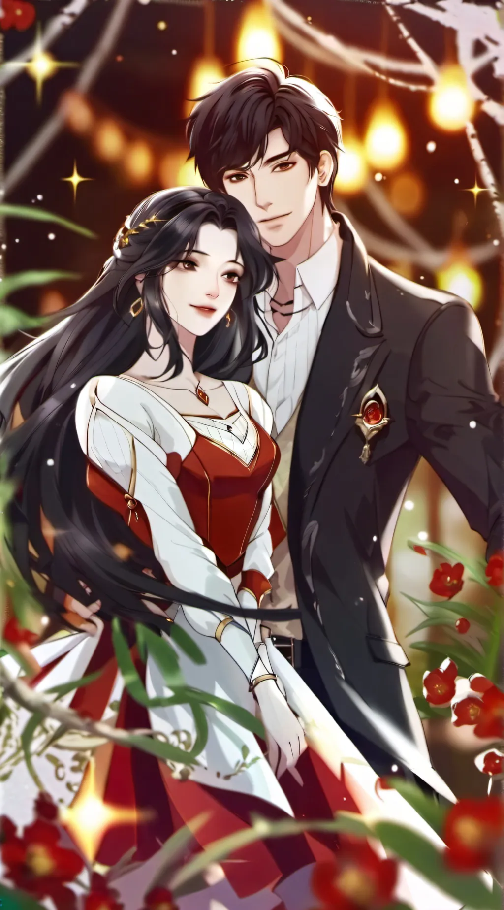 ai character: Olivia and James background