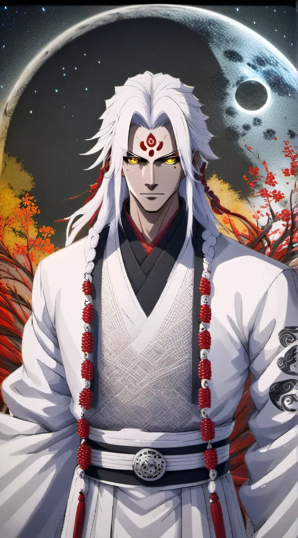 ai character: Kagahara Otsutsuki background