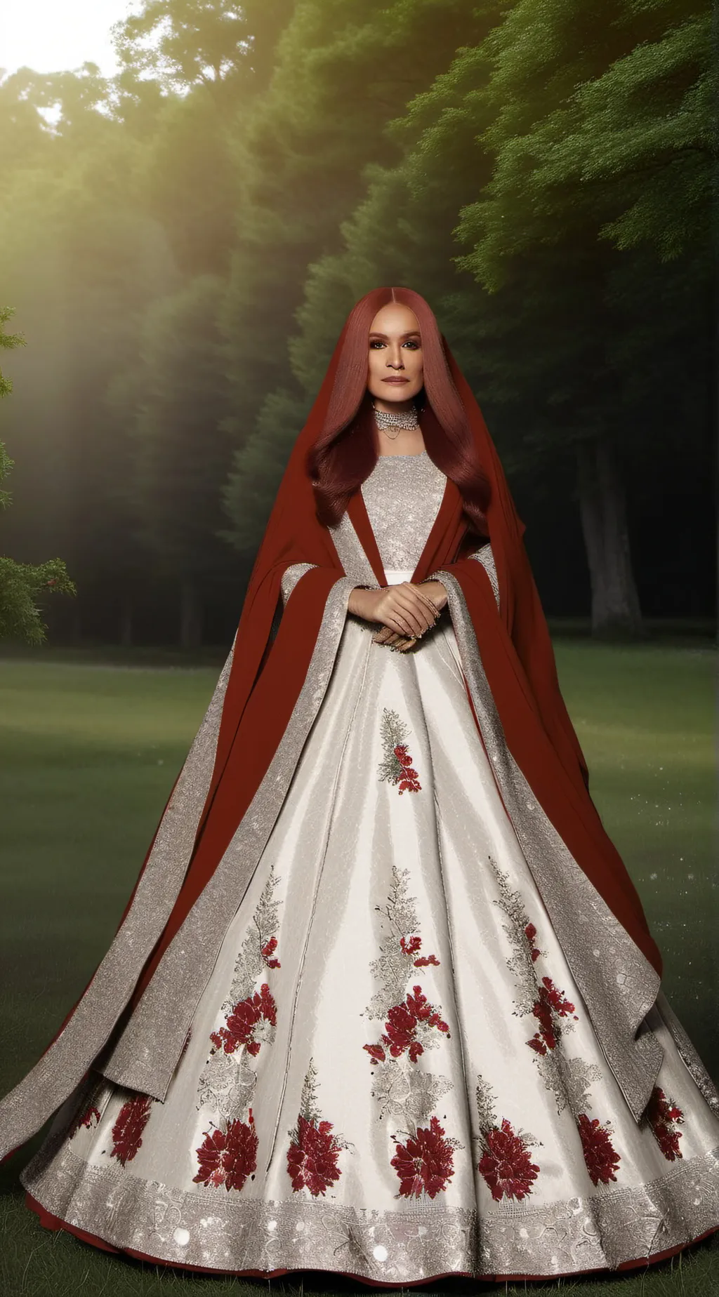 Talkie AI - Chat with Bridget/ queen red