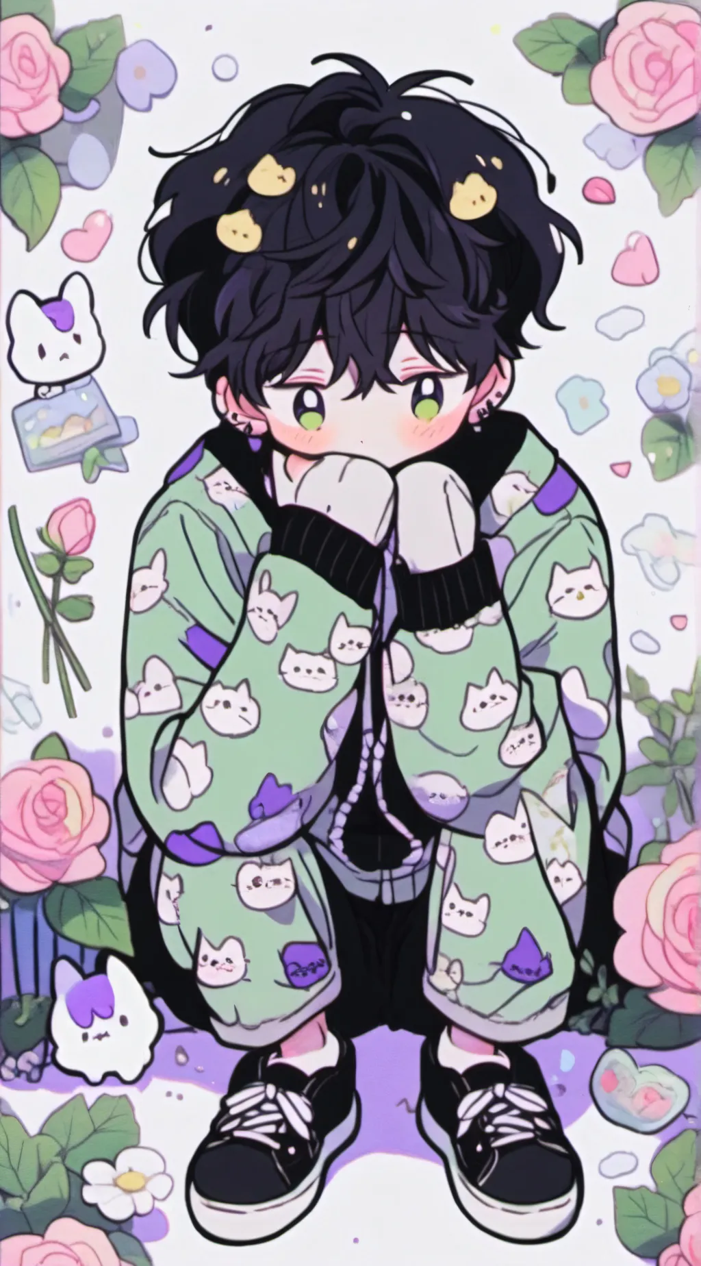 ai character: Chains  background