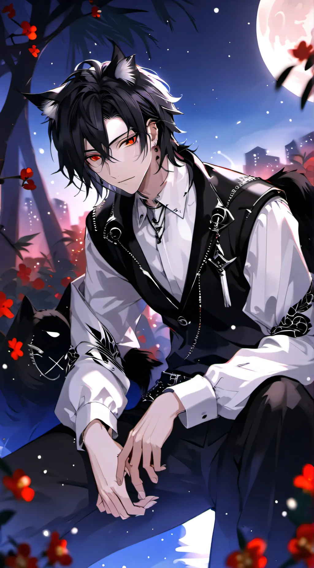 ai character: Ash background